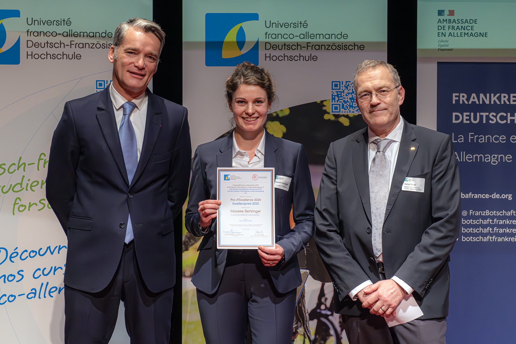 Foto: Exzellenzpreis 2025 für Mareike Beitzinger aus München